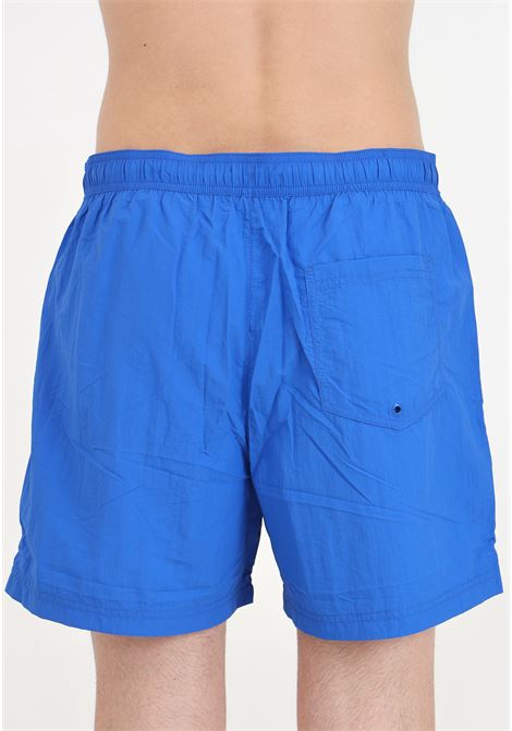 Shorts mare blu da uomo con ricamo patch logo TOMMY HILFIGER | UM0UM03147C6P